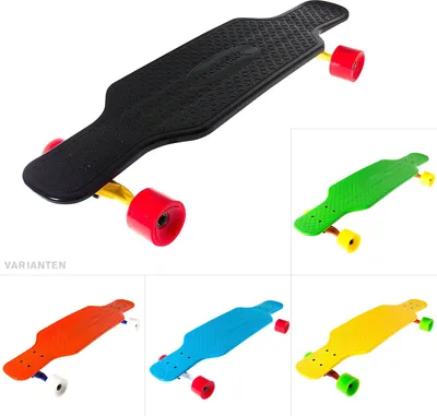 Obrázek produktu pro SportPlus I Longboard I Bee Sting, Skateboard, Komplettboard, Mini Cruiser, Board EZY! mit ABEC -7 Kugellager