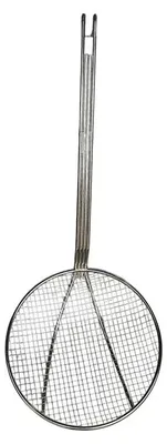Produktbild von Schaumlöffel Skimmer Abseiher Frittierkelle Frittierschaufel langer Griff °20cm