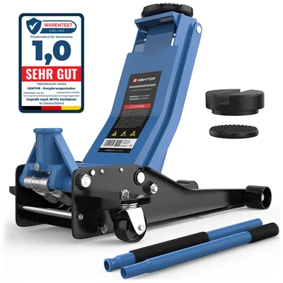 Produktbild von Wagenheber 3T hydraulisch ultra flach – Rangierwagenheber für PKW & SUV