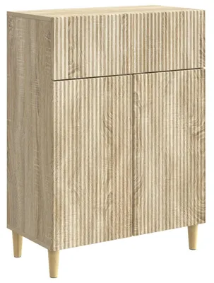 Produktbild von vidaXL Sideboard Sonoma-Eiche 66 x 34,5 x 90 cm Holzwerkstoff