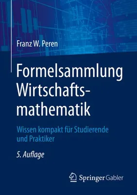 Immagine prodotto di Formelsammlung Wirtschaftsmathematik