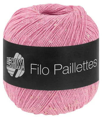 Produktbild von Lana Grossa - Filo Paillettes 0007 rosa