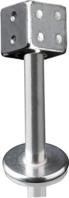 Produktbild von viva-adorno Lippen Piercing Stecker Tragus Labretstecker Chirurgenstahl 316L Würfel Z443_Lab