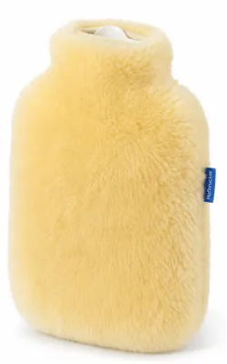 Produktbild von Hofbrucker fashy Wärmflasche 0,8 Liter mit Fellbezug