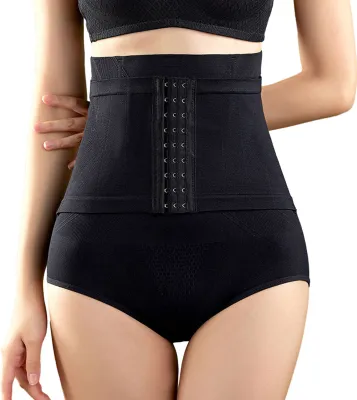 Produktbild von 2-in-1-Hüftlift, flacher Bauch, Damen-Höschen, Body-Shapewear, hohe Taille, nahtlos, dünne Slips, Body Shaper, Body-Sculpting-Korsett