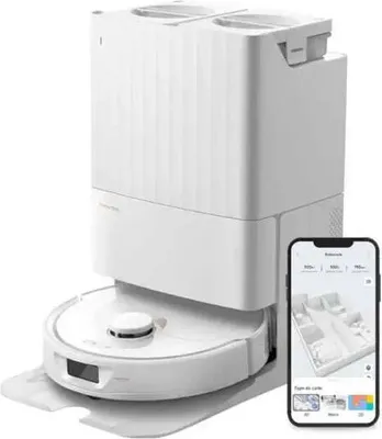 Produktbild von Roborock Q Revo Weiß Smarter Saug-Wisch-Roboter mit Reinigungsstation