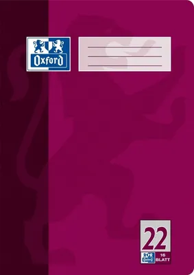 Zdjęcie produktu dla 15x Oxford 100050308 Zeszyt ćwiczeń A4 22 kartki w kratkę 16 kartek