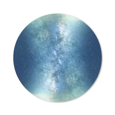 Produktbild von MuchoWow® Mauspad Mousepad Sterne - Himmel - Blau - Jungen - Mädchen - Kinder 30x30 cm - Mousepads - Maus Mat - Pad - Mausunterlage - Tischunterlage - Schreibtischmatten