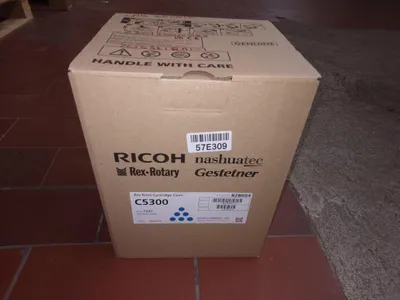 Produktbild von Ricoh 828604 Tonerkartusche Cyan 26.000 Seiten für Ricoh Pro C5300s