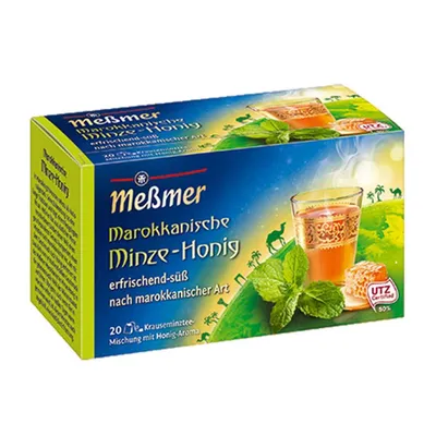 Obrázok produktu pre Meßmer Marocký mätový med osviežujúci 20 dvojkomorových vreciek 50g