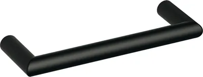 Produktbild von HEWI Möbelgriff 562.10B96 Ku.90 tiefschwarz ma 96mm D.10mm - 562.10B96 90