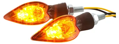 Produktbild von Blinker STR8 schwarz mit ABE Straßenzulassung