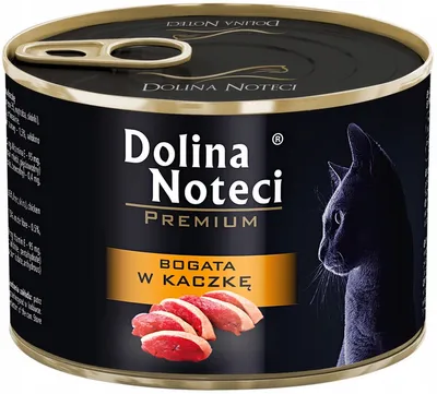 Immagine prodotto di Dolina Noteci Premium Cat Ricco di anatra in scatola 185g
