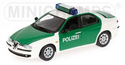 Produktbild von Minichamps 1:43 Alfa 156 Polizei