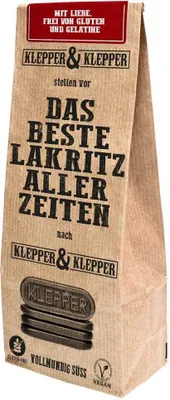 Produktbild von Klepper & Klepper Lakritz vollmundig-süß 200g
