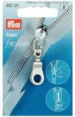 Produktbild von PRYM Fashion-Zipper „Öse“, silber