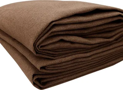 Produktbild von TexDeko® Ecolen Bezug (ohne Füllung) für Rückenkissen mit Anti-Rutschboden UV-Schutz Outdoor wasserabweisend Austauschbezug für Palettenpolster (Rückenkissen 120x40x/20/15cm Braun)