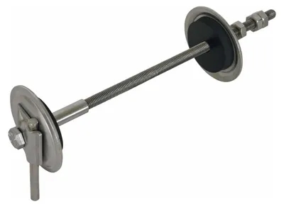 Image de Traversée de terre/mur Dehn + Soehne 478430 300-500mm L 520mm Niro (478430)