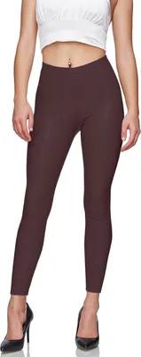 Produktbild von Glamexx24 Damen Kunstleder High Waist Leggings Skinny Hose Leder-Optik Treggings