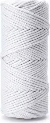Produktbild von Makrameegarn 3 mm 100 m 3-fädig, viele Farben, Baumwollgarn, Baumwollkordel 3 mm 3-lagig, Makrameekordel, Makrameekordel, Baumwollkordel, Baumwollkord