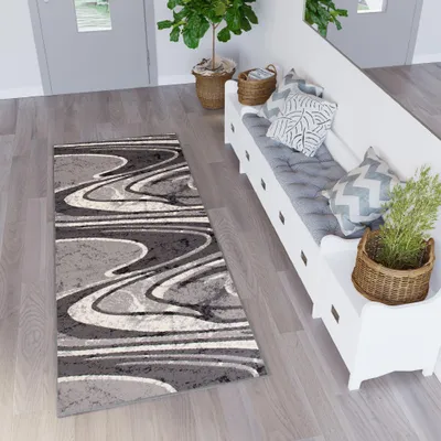 Obrázok produktu pre Tapiso bežec DREAM Moderná tmavosivá spálňa OEKO-TEX 70 x 390