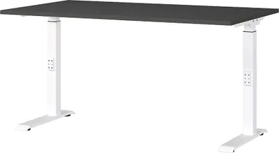 Produktbild von Schreibtisch 140cm, graphit, MEMPHIS-01