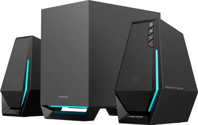Obrázek produktu pro Edifier G1500 MAX, Kompletní sortiment, 2.1 kanály/kanálů, Kabelový a bezdrátový, 15 W, 93 - 20000 Hz, Černá