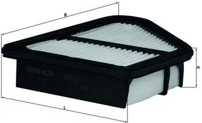 Produktbild von Luftfilter MAHLE ORIGINAL LX 2647 Filtereinsatz