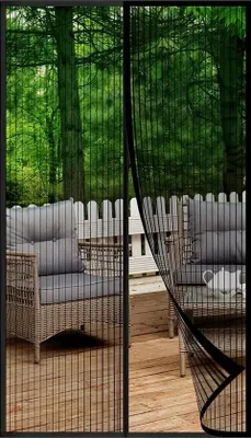 Zdjęcie produktu dla Moskitiera na drzwi balkonowe, magnetyczna, moskitiera na drzwi tarasowe, bez wiercenia, 100 x 220 cm, moskitiera, drzwi, moskitiera na drzwi, moskitiera przeciw owadom, drzwi balkonowe, moskitiera magnetyczna (czarna)
