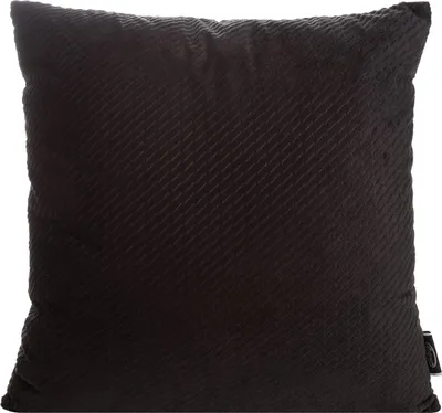 Produktbild von EUROFIRANY | Kissenbezug - 40 x 40 cm - schwarze Kissenhülle - Velvet