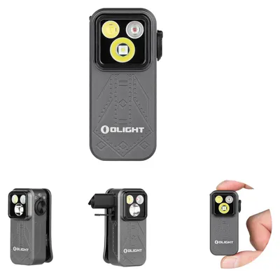 Image de Lampe de poche LED Olight Oclip Pro Mini, clip EDC, rechargeable, 500 lumens, portée de 120 mètres