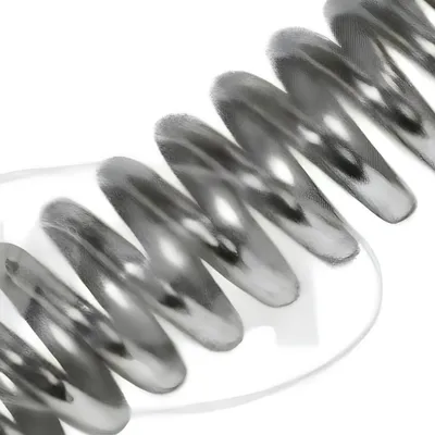 Immagine prodotto di Molla a compressione cromata per puntone con molla esterna S51/B4, S53B, S83B
