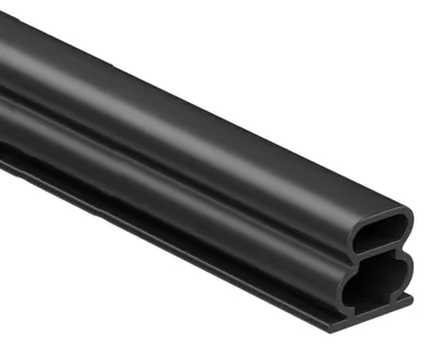 Immagine prodotto di INF Guarnizione profilo I EPDM 2 pezzi autoadesiva 1m per porte e finestre Nero