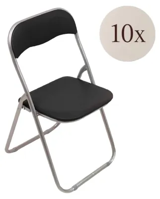 Immagine prodotto di Antenore - set di Sedie, Nero, 10 Sedie