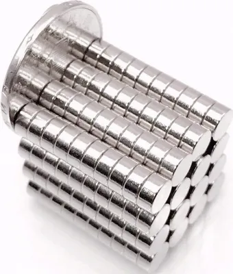 Produktbild von Neodym Magnete Starke Super Magnete Scheibe 6x3 mm 20 Stück Glas-Magnetboards, Magnettafel, Whiteboard, Tafel, Pinnwand, Kühlschrank