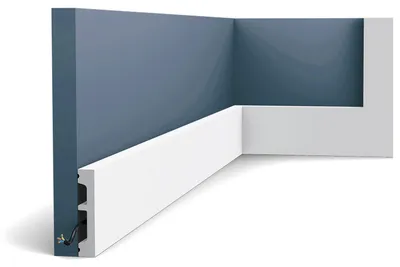Immagine prodotto di Battiscopa a pavimento Orac Decor AXXENT SX157 stile moderno 2 m