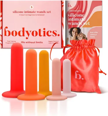 Produktbild von Set Vaginaldilatatoren | 5 abgestufte Größen | BPA-freies medizinisches Silikon