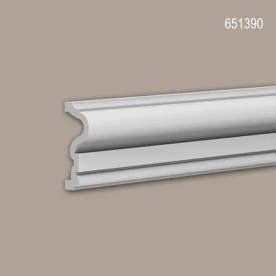 Produktbild von Profhome 651390 Wandleiste Friesleiste Zierleiste Wandleiste 2 m