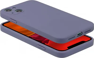 Produktbild von Apple iPhone 13 Round Edge TPU Case Grau