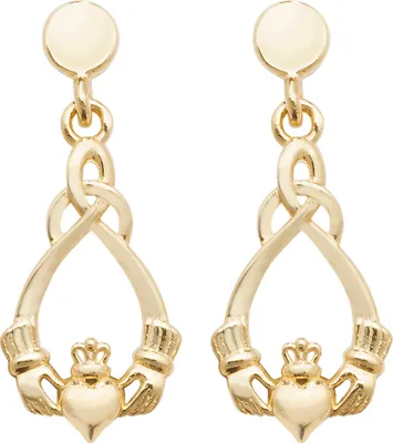 Productafbeelding van Oorbellen voor dames, goud 375/1000 - 19mm * 7mm; TRS27190