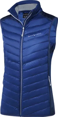 Produktbild von BLACK CREVICE - Damen Outdoor Hybrid Steppweste | Farbe: Blau | Größe: 40