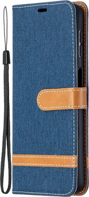 Produktbild von Samsung Galaxy A32 5G Hülle - Coverup Denim Klapphülle - Blau