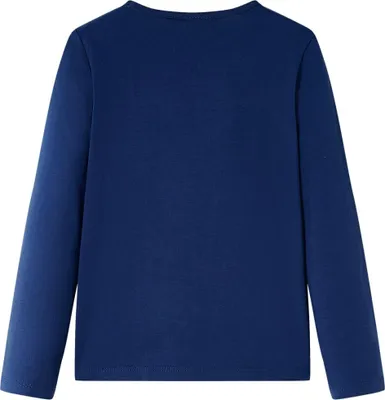 Produktbild von vidaXL Kinder-Langarmshirt Marineblau 92