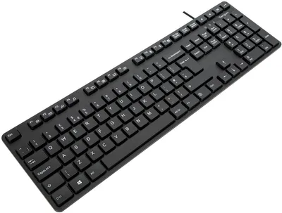 Produktbild von Targus AKB30AMUK, Volle Größe (100%), Kabelgebunden, USB, QWERTY