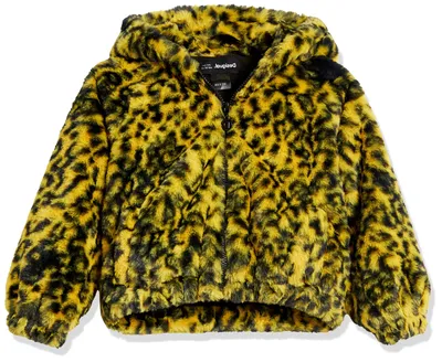 Productafbeelding van Desigual meisjesjas CHAQ_NALON, geel, maat 9/10