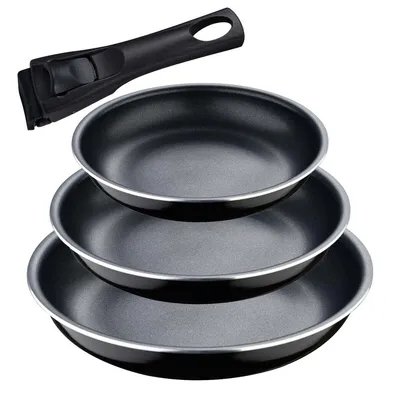 Immagine prodotto di Set di 3 teglie (18+20+24cm) click & cook bergner