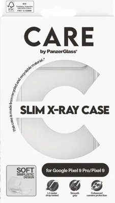 Produktbild von PanzerGlass Fashionable Case Transparent X-Ray Soft Basic Google Pixel 9 | 9 Pro
