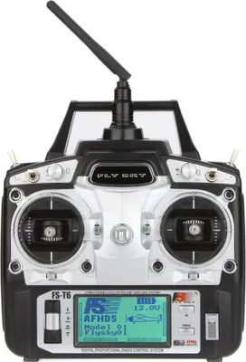 Produktbild von Ursprš¹ngliche Flysky FS-T6 High Precision 2,4 GHz 6CH Modus 2 Transmitter W / Empf?nger R6-B fš¹r RC Acromodelle Quadcopter Hubschrauber-Flugzeug-Segelflugzeug Auto