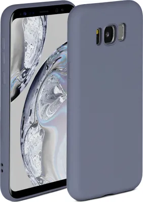 Produktbild von Soft-Case für Samsung Galaxy S8 Plus, Farbe:Lavendelgrau