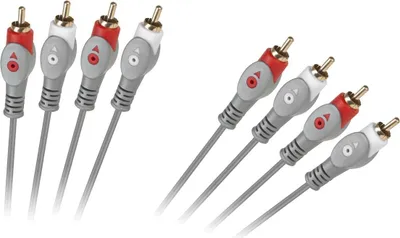 Image de KPO3408-1.8 Câble 4RCA-4RCA 1.8m